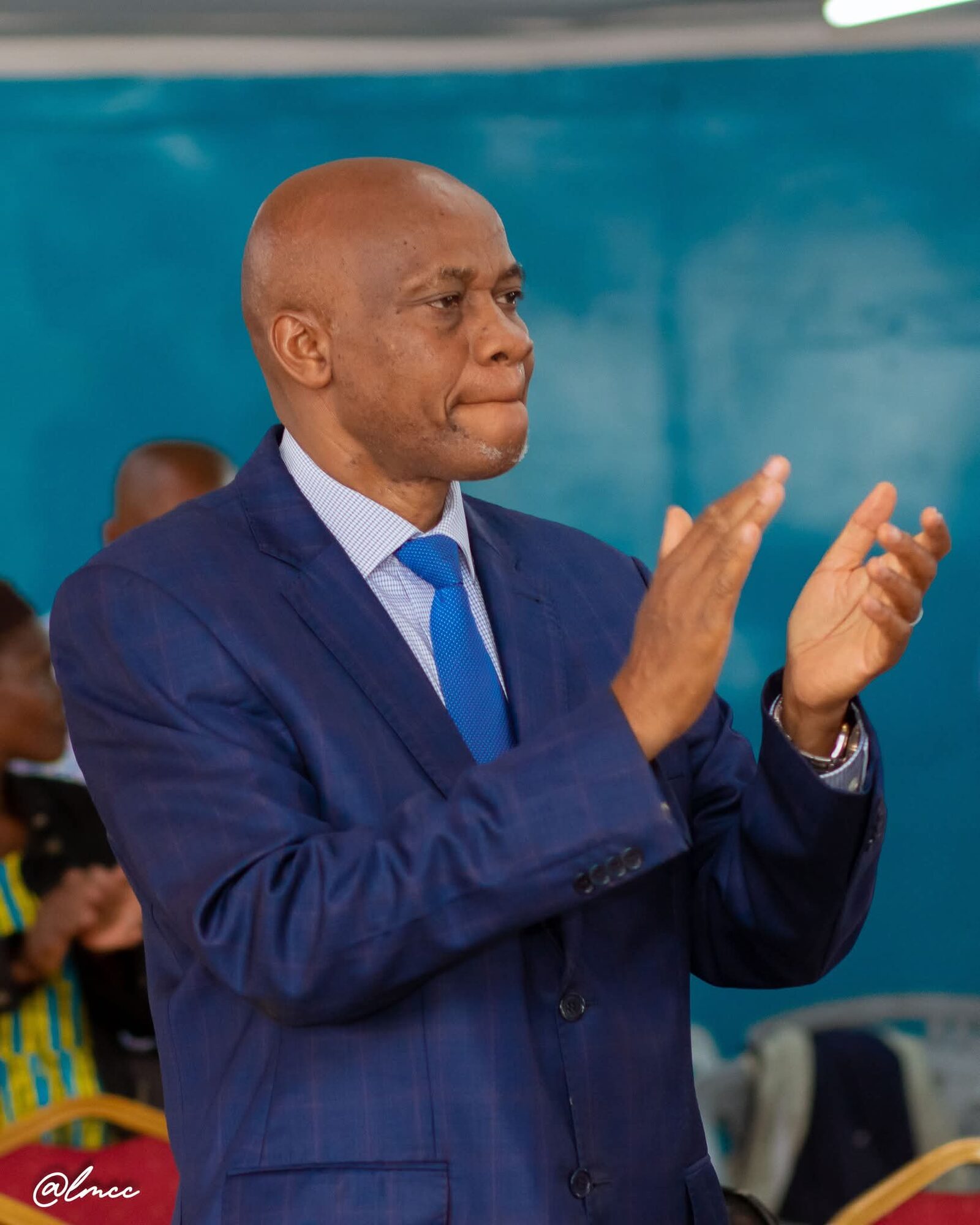 Bishop John Kaberere celebrating during service